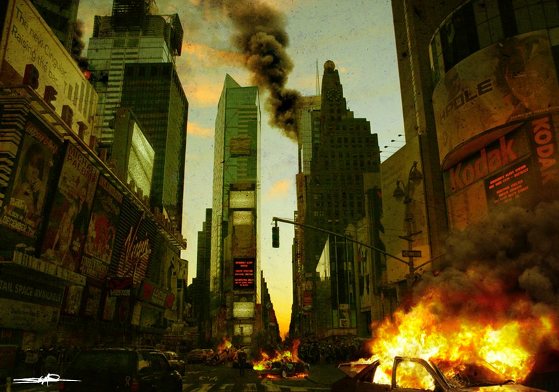 Illustration for article titled Rock You Like An Apocalypse: Art That Destroys The World!